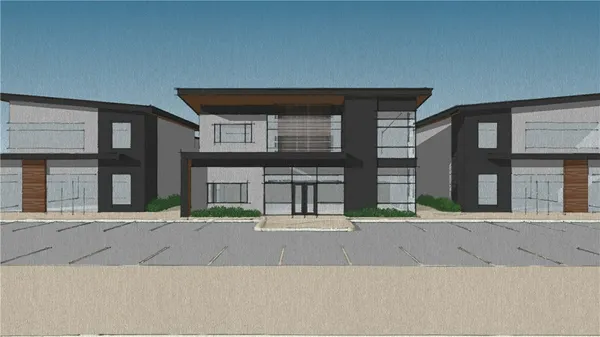 a black and white photo of a living room