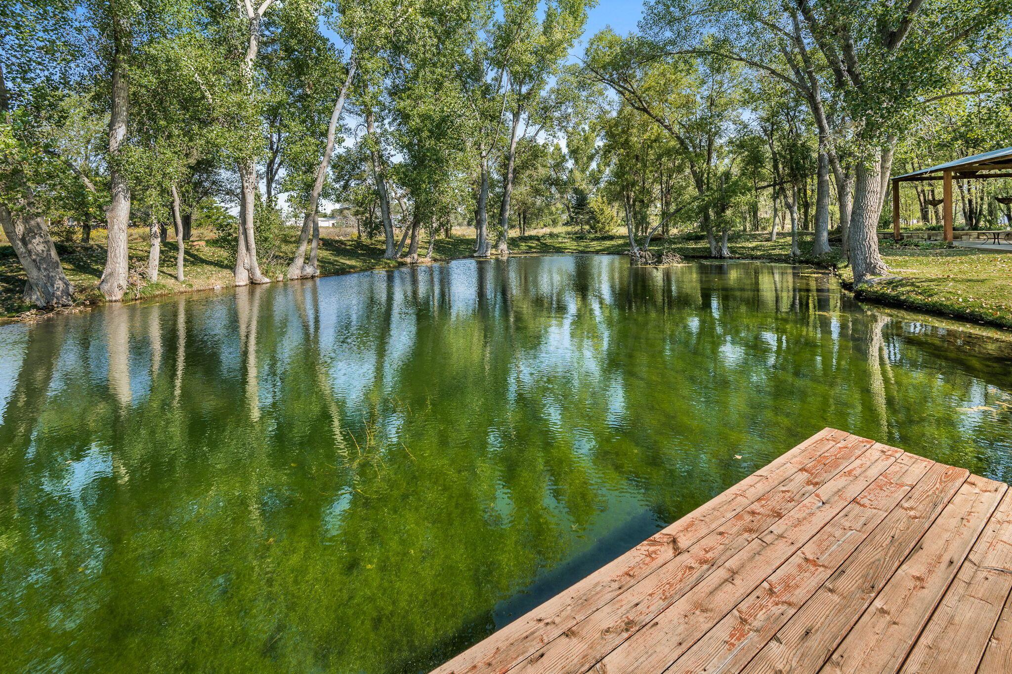 100 Thomas Lane Wheeler, TX 79096 - Photo 38 of 50 a lake view with a lake view