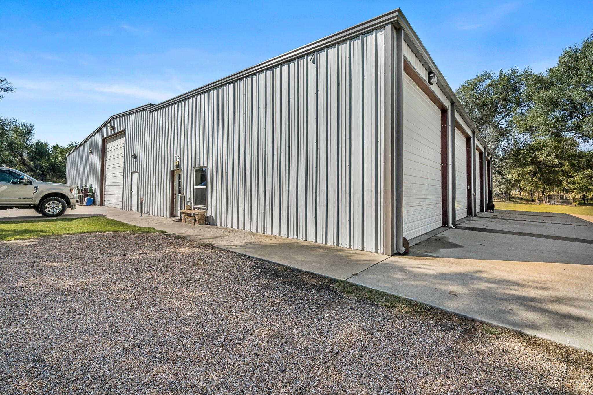 100 Thomas Lane Wheeler, TX 79096 - Photo 40 of 50 a view of a house with a backyard