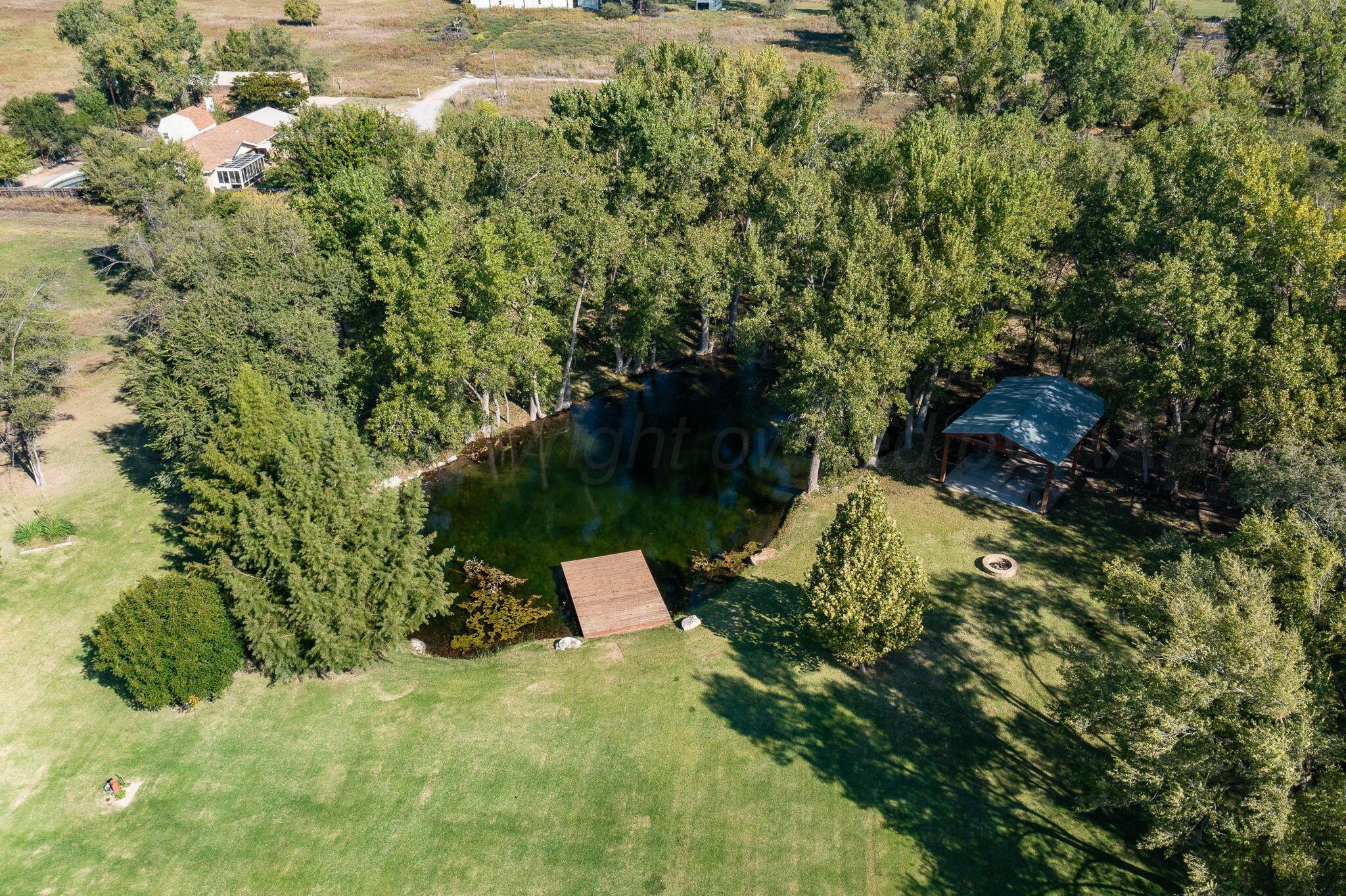 100 Thomas Lane Wheeler, TX 79096 - Photo 48 of 50 a view of a back yard
