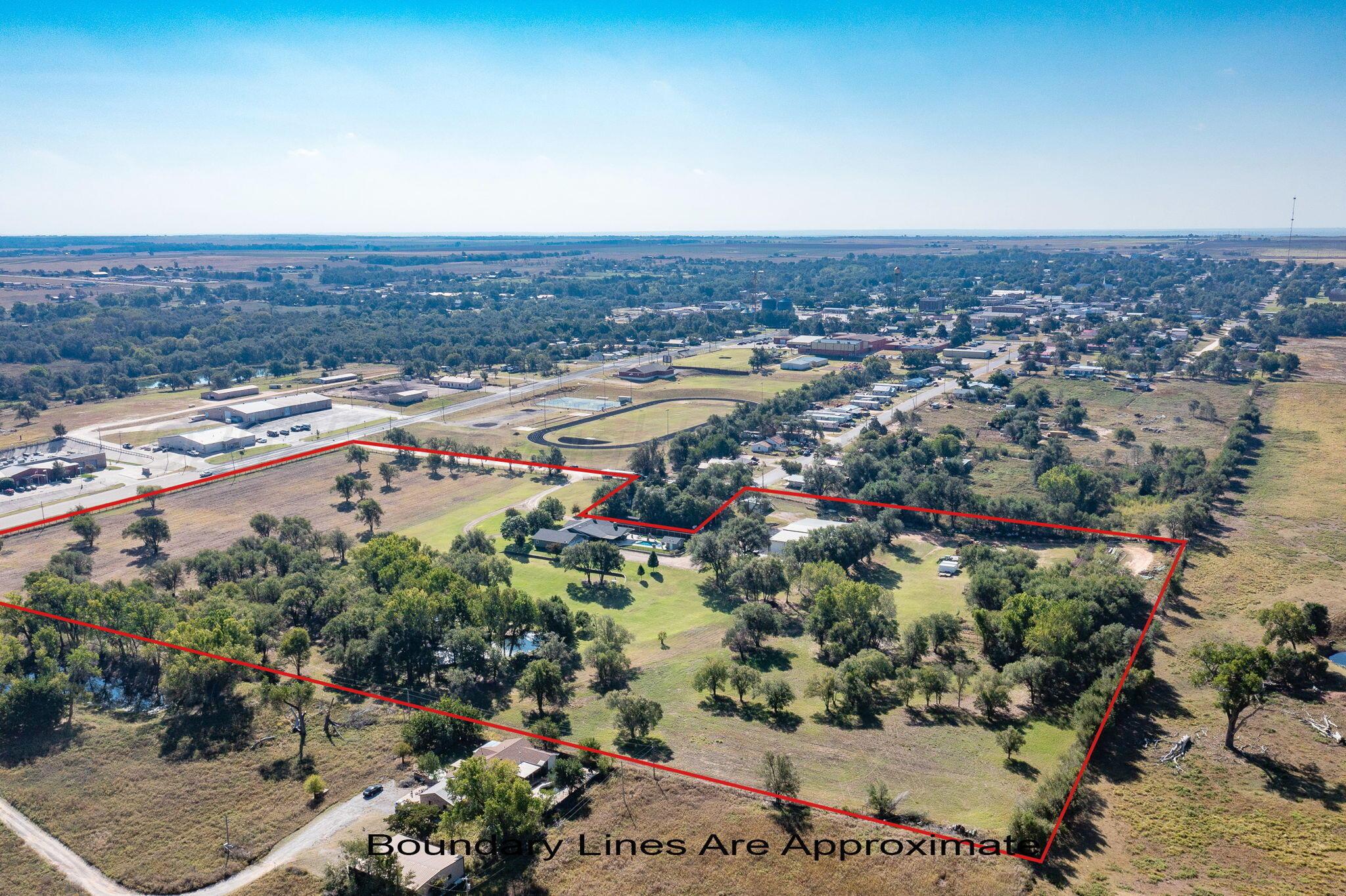 100 Thomas Lane Wheeler, TX 79096 - Photo 50 of 50 an aerial view of multiple house