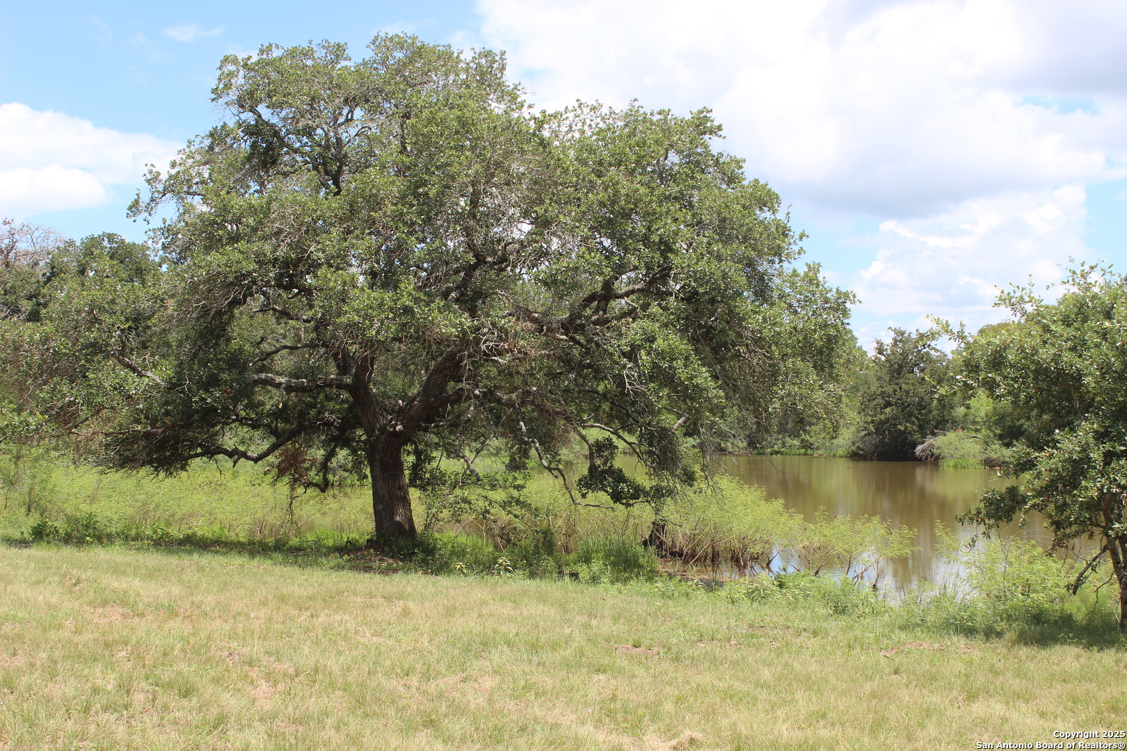 0 County Rd 240 Harwood, TX 78632 - Photo 25 of 34 a view of a lake with a yard
