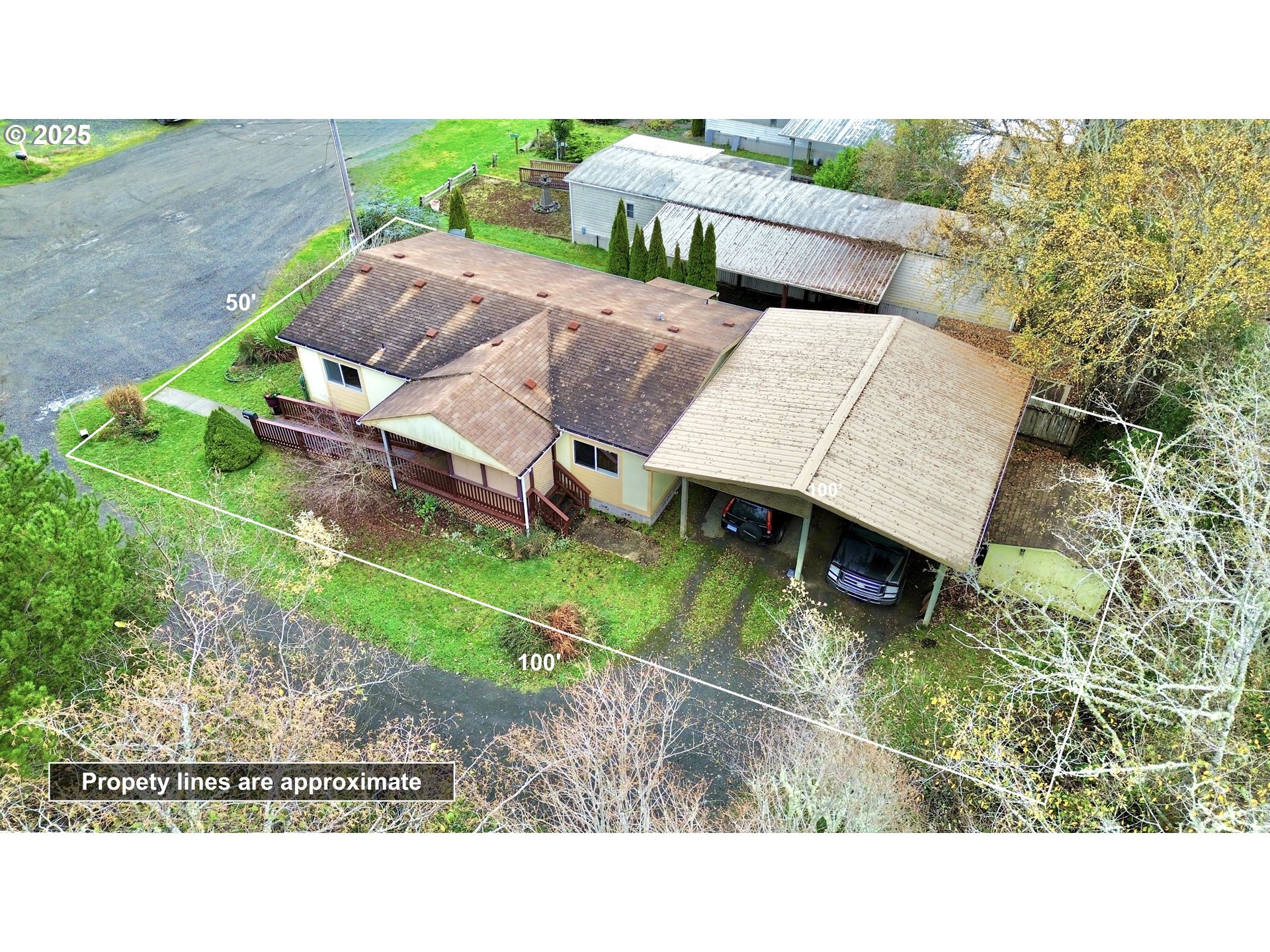 185 North 3rd Street Lakeside, OR 97449 - Photo 24 of 45 a view of yard with patio