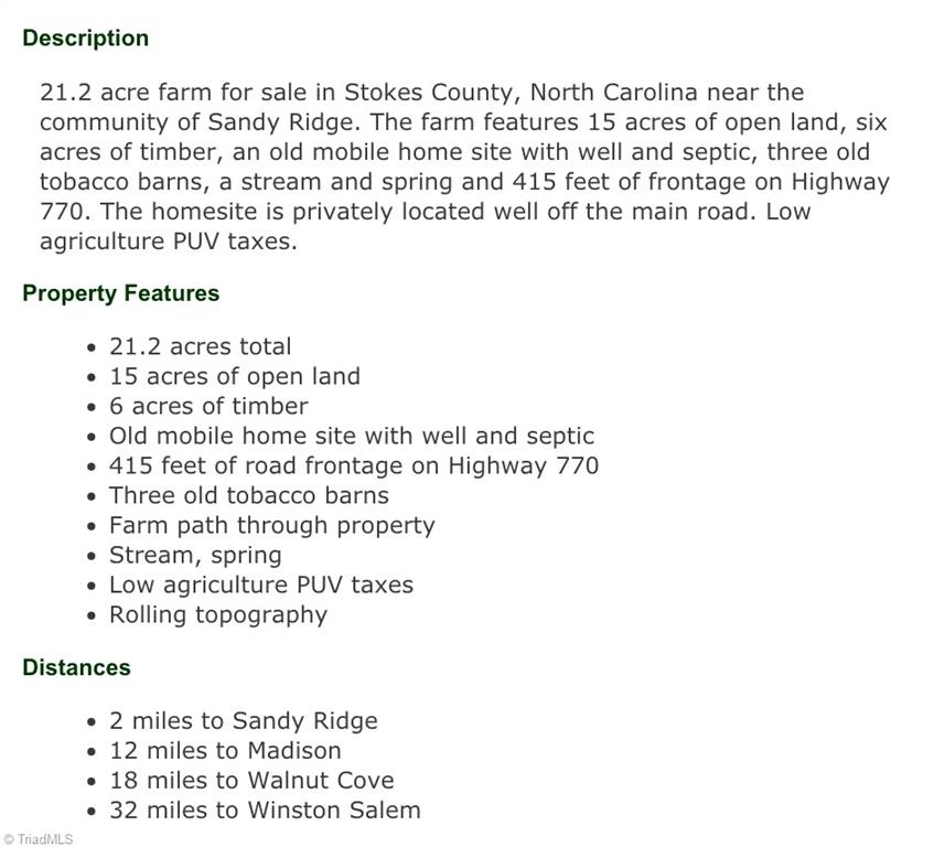 1698 Highway 770 Sandy Ridge, NC 27046 - Photo 17 of 17 Gallery Image 17