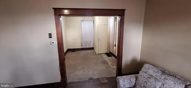 a view of livingroom with furniture and wooden floor
