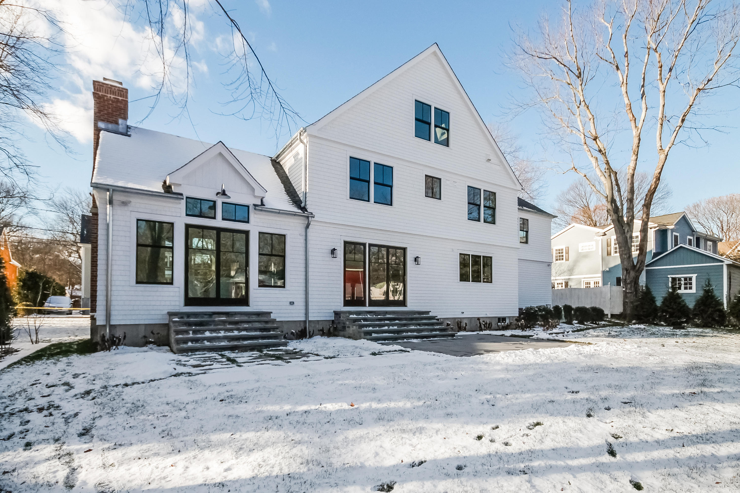 30 Relihan Road Darien, CT 06820 - Photo 41 of 47 a front view of a house with a yard