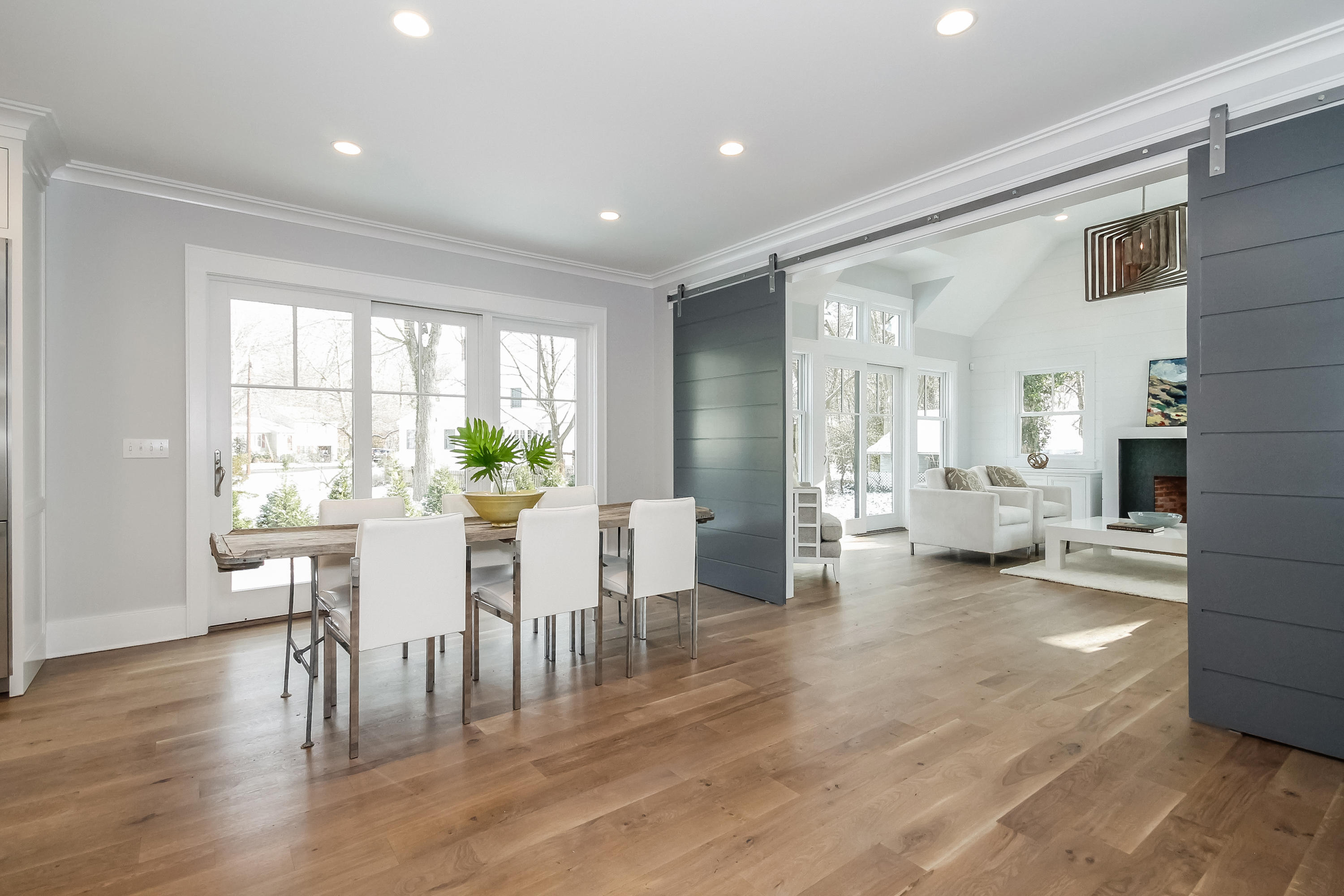 30 Relihan Road Darien, CT 06820 - Photo 5 of 47 a view of a dining room with furniture and wooden floor