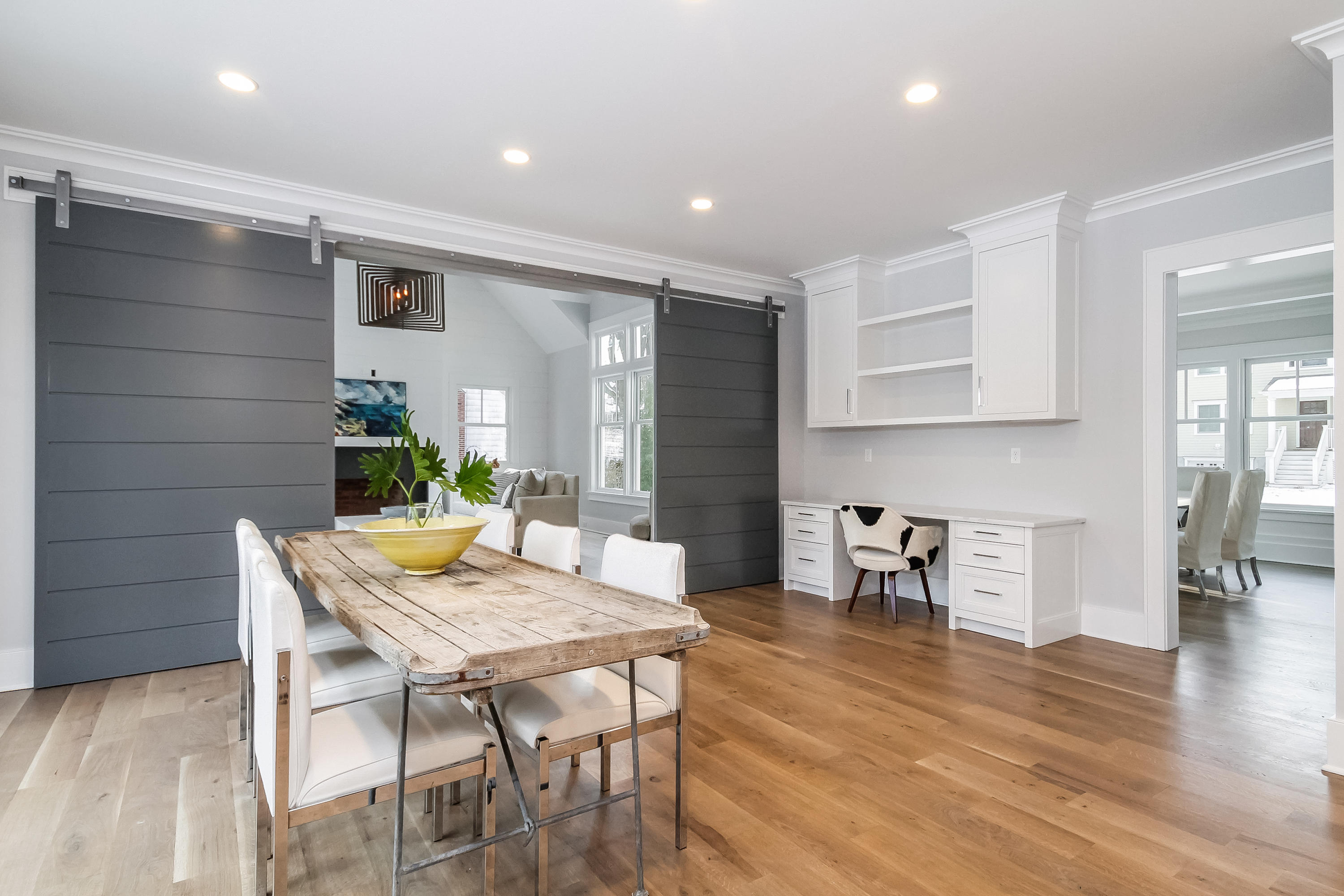30 Relihan Road Darien, CT 06820 - Photo 6 of 47 a view of a dining room with furniture and wooden floor