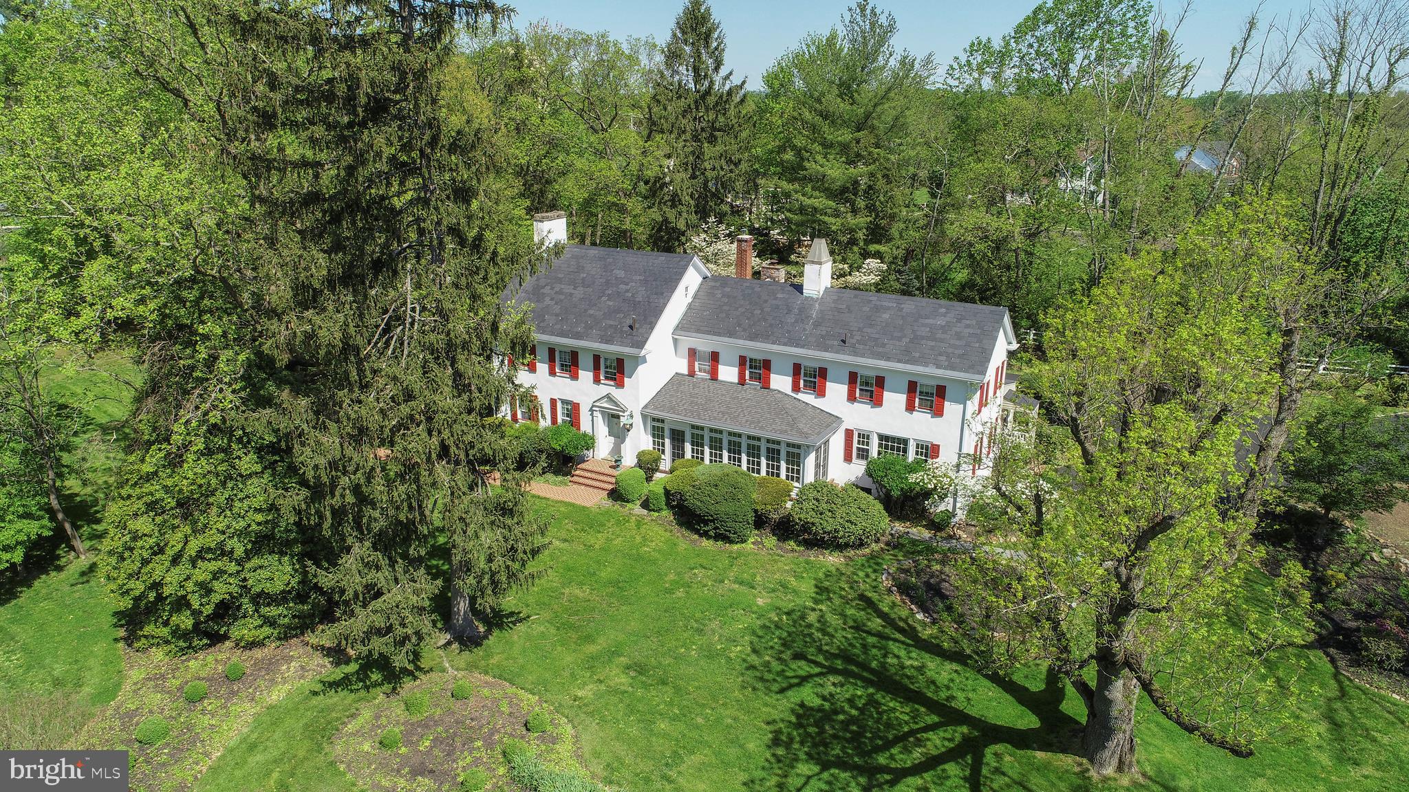 1181 Oxford Valley Road Yardley, PA 19067 - Photo 3 of 61 Aerial View of Main House