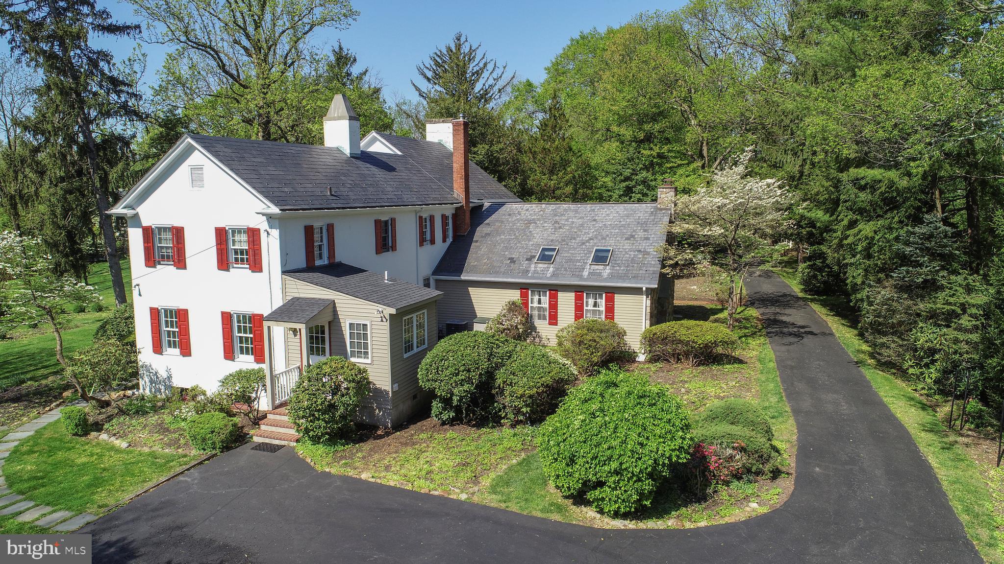 1181 Oxford Valley Road Yardley, PA 19067 - Photo 37 of 61 Aerial View from Barn of Main House
