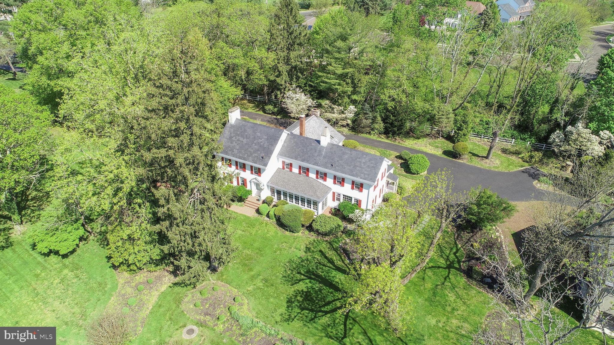 1181 Oxford Valley Road Yardley, PA 19067 - Photo 7 of 61 Aerial View of Main House