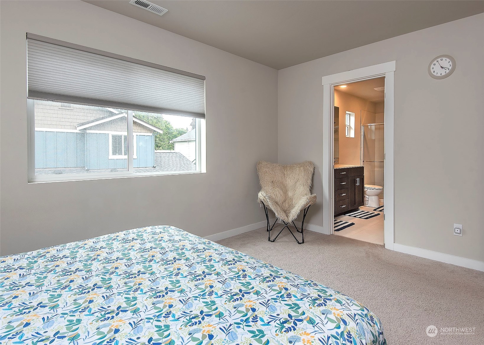215 169th Place Southwest Bothell, WA 98012 - Photo 18 of 30 a bedroom with bed and a window
