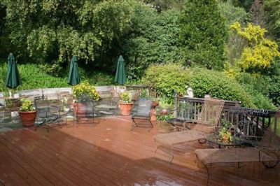 12 Beryl Lane San Rafael, CA 94901 - Photo 5 of 8 Large Patio Deck Off Kitchen for Outdoor Entertaining