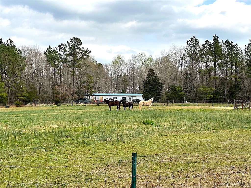 13504 Scotts Road Dewitt, VA 23840 - Photo 6 of 50 a backyard of a house with table and chairs