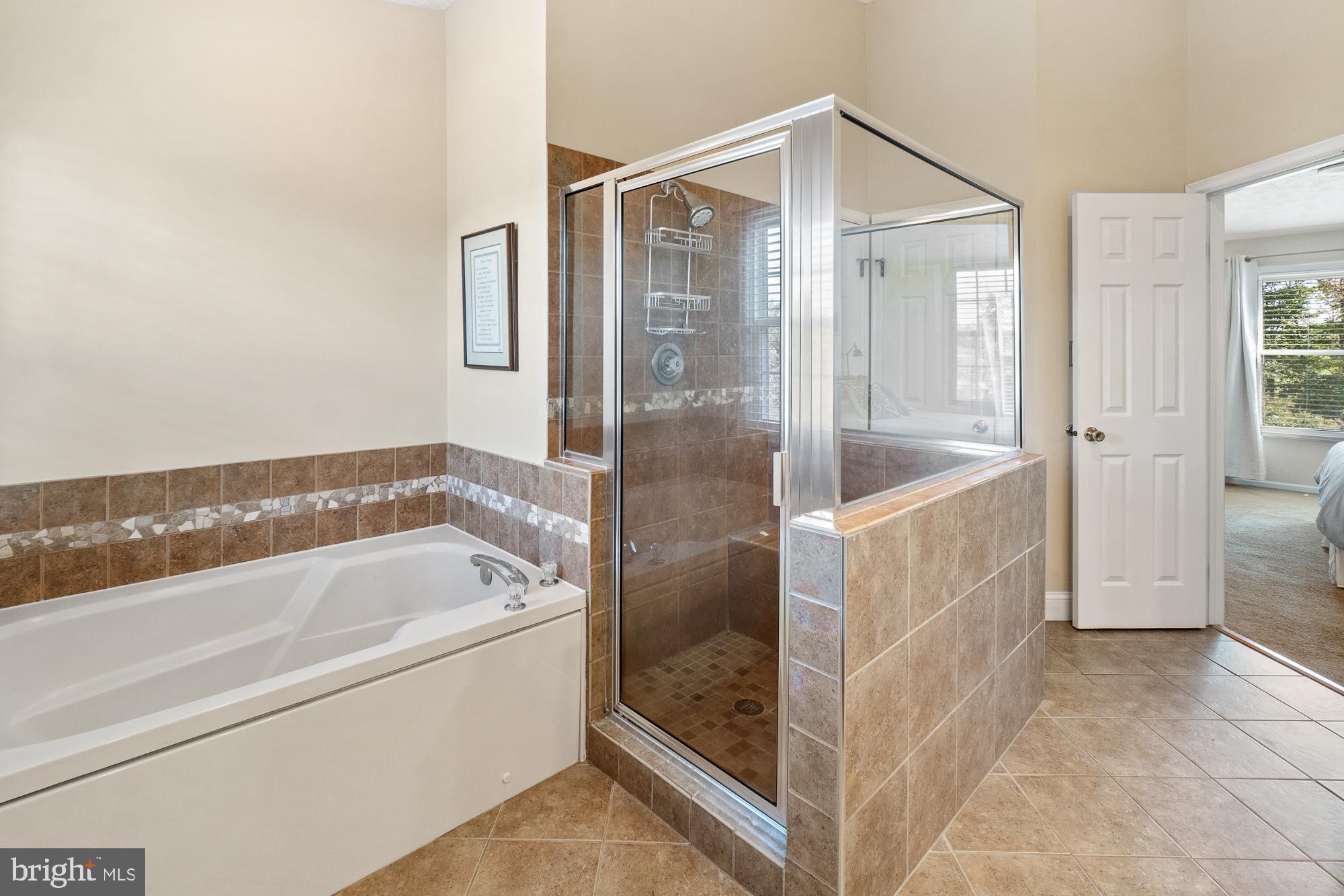 17226 Spates Hill Road Poolesville, MD 20837 - Photo 37 of 70 ....and large enclosed shower and soaking tub