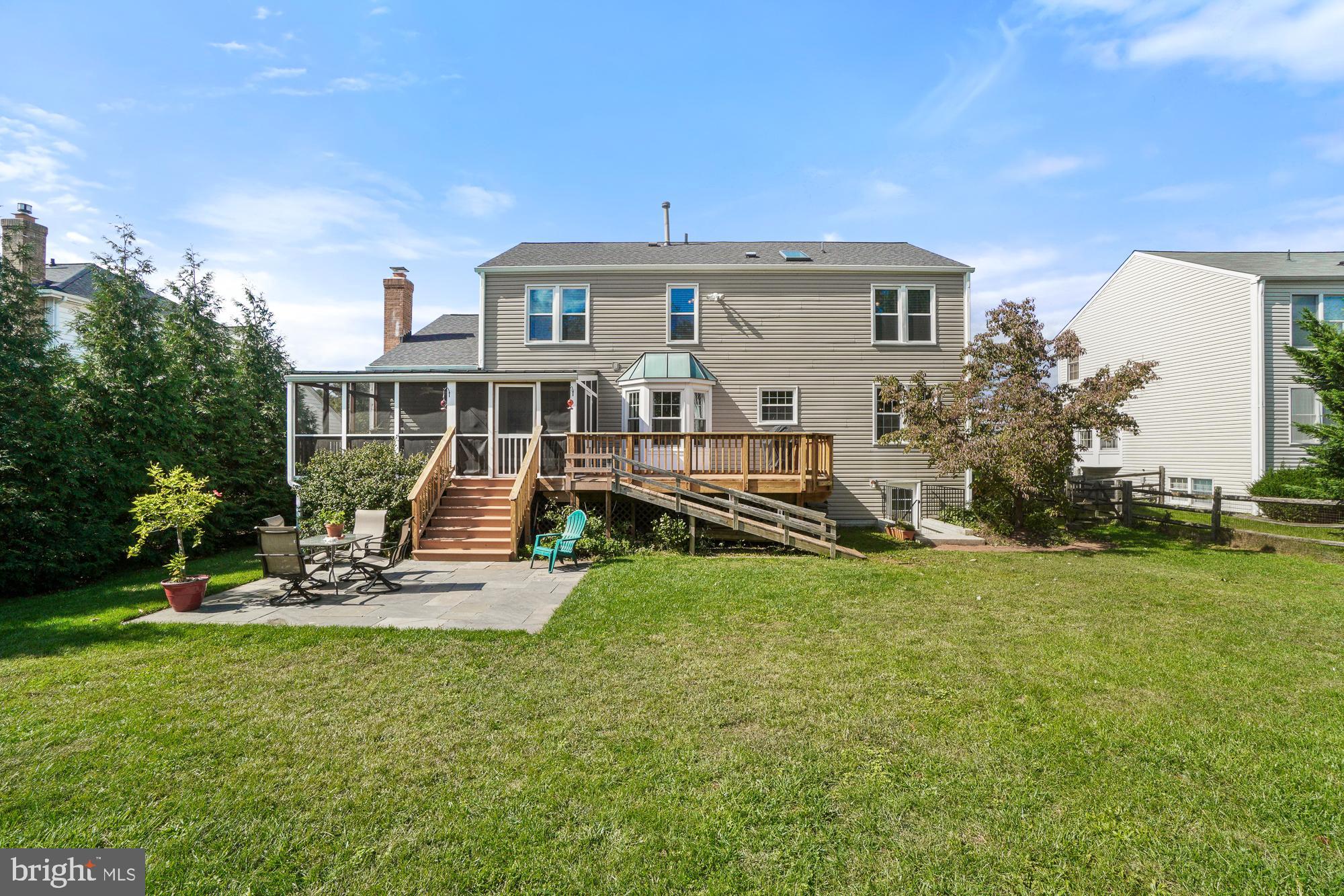 17226 Spates Hill Road Poolesville, MD 20837 - Photo 5 of 70 Screened-in back porch and deck!