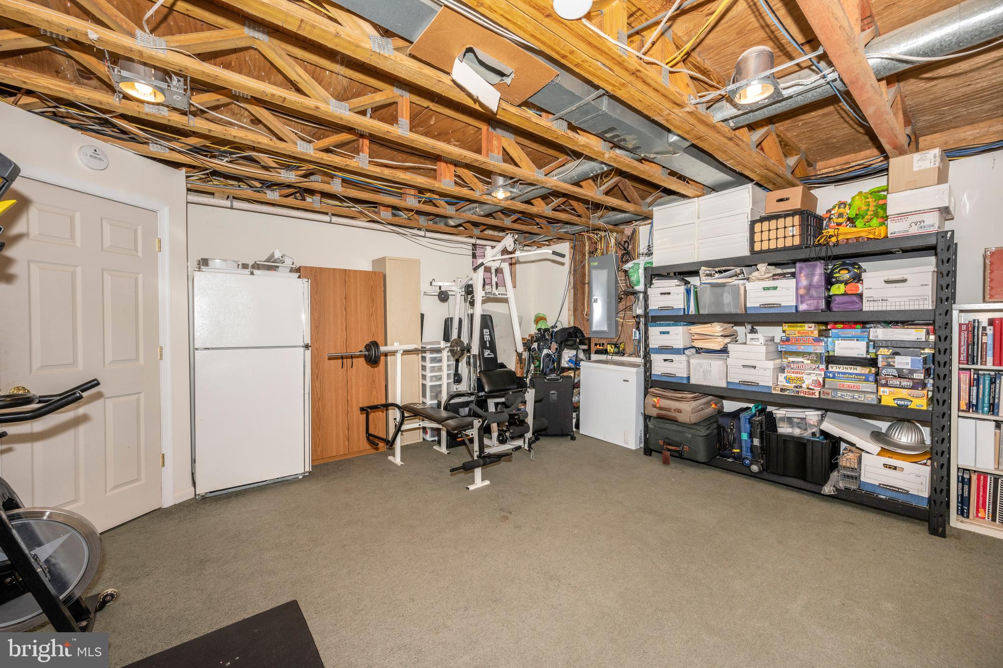 5839 Adamstown Road Adamstown, MD 21710 - Photo 36 of 43 Lower level Storage/ Workout Room