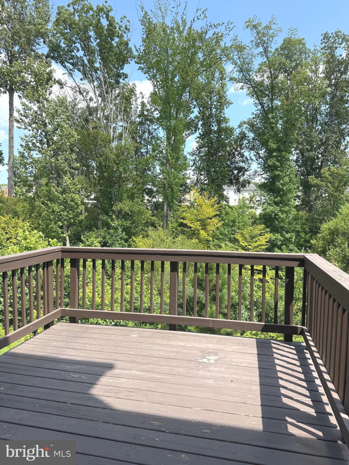 139 Streamview Drive Fredericksburg, VA 22405 - Photo 10 of 28 a view of balcony with wooden floor and fence