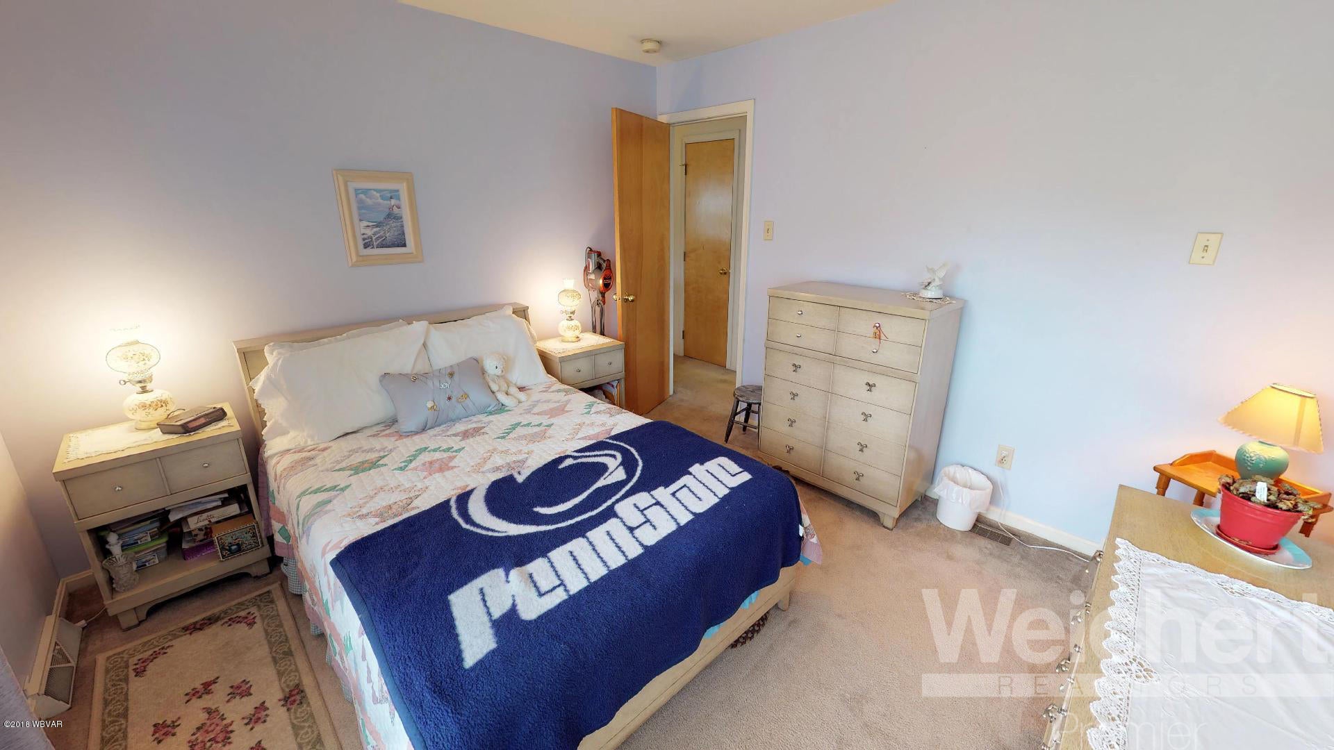 2254 Division Road Williamsport, PA 17701 - Photo 11 of 25 Bedroom 2 View 2