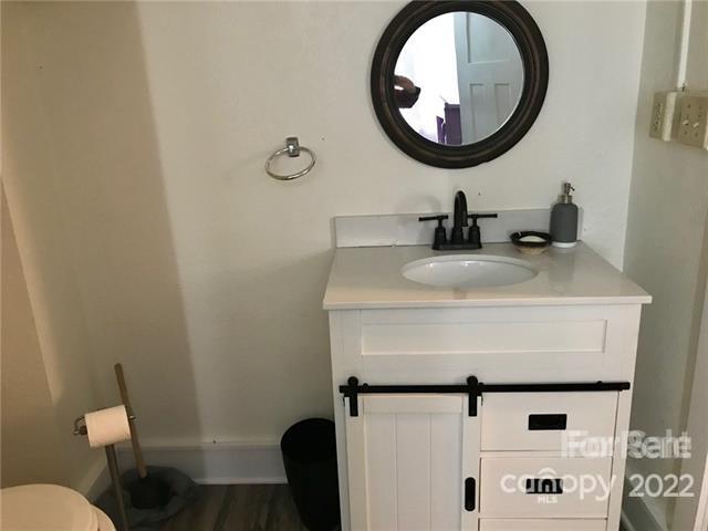 31 Banks Town Road Weaverville, NC 28787 - Photo 16 of 22 a bathroom with a sink and a mirror