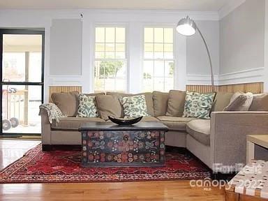 31 Banks Town Road Weaverville, NC 28787 - Photo 4 of 22 a living room with furniture and a rug