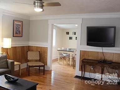 31 Banks Town Road Weaverville, NC 28787 - Photo 5 of 22 a living room with furniture and a flat screen tv
