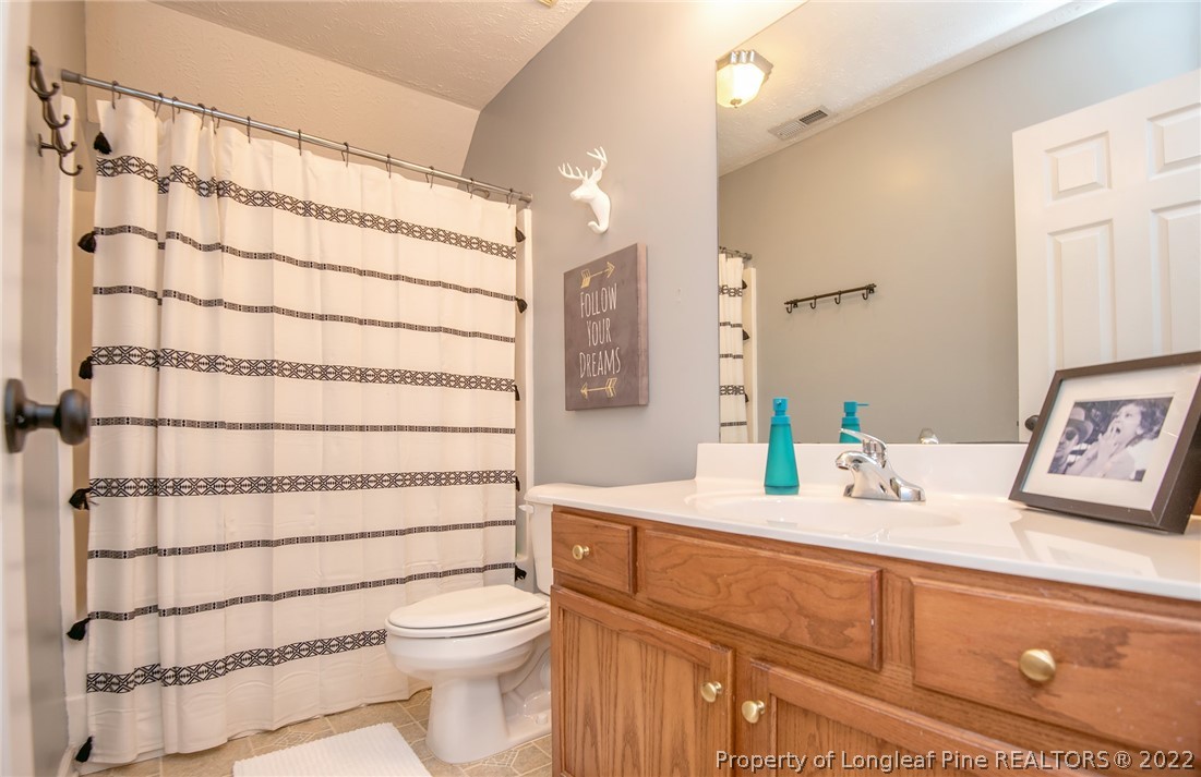3577 Hayfield Road Wade, NC 28395 - Photo 31 of 47 a bathroom with a sink toilet and shower