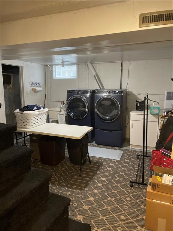 128 Lebanon Church Road Pittsburgh, PA 15236 - Photo 28 of 28 a living room with furniture a flat screen tv and rug