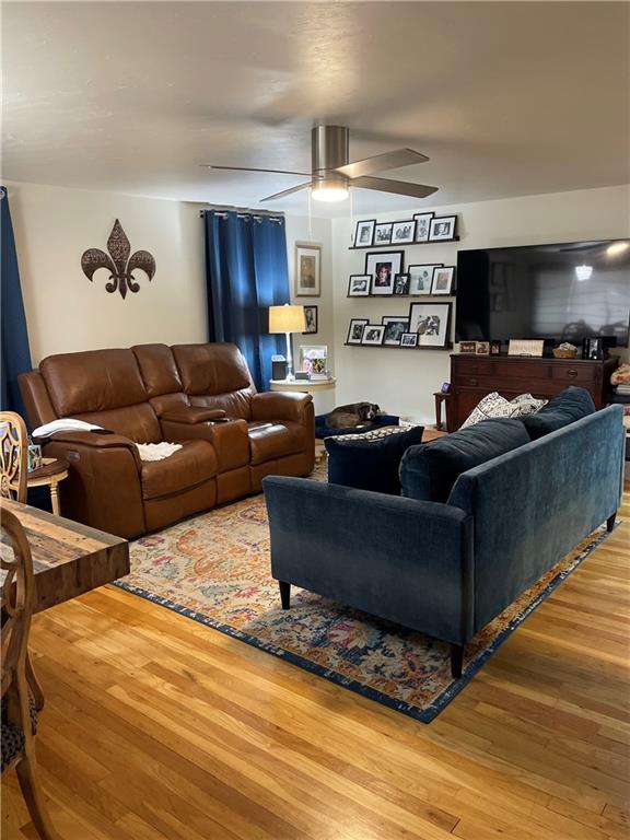 128 Lebanon Church Road Pittsburgh, PA 15236 - Photo 3 of 28 a living room with furniture and view of kitchen