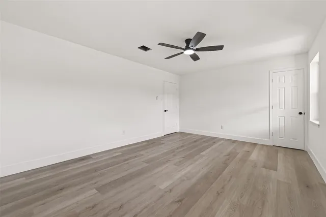 wooden floor in an empty room