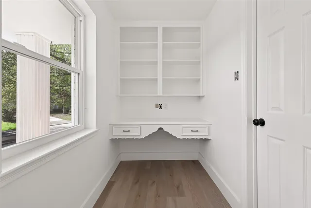 a view of utility room with closet