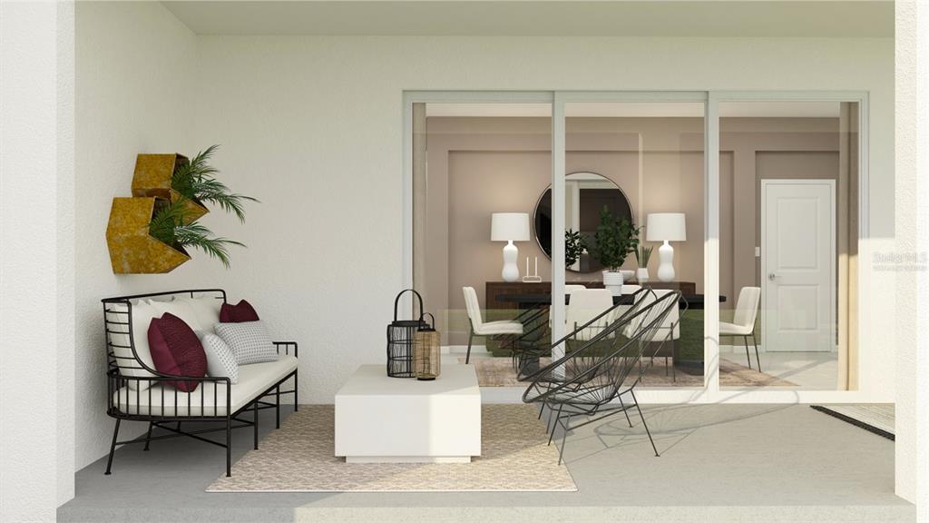 1660 Rider Rain Lane Apopka, FL 32703 - Photo 21 of 29 a living room with furniture and a mirror