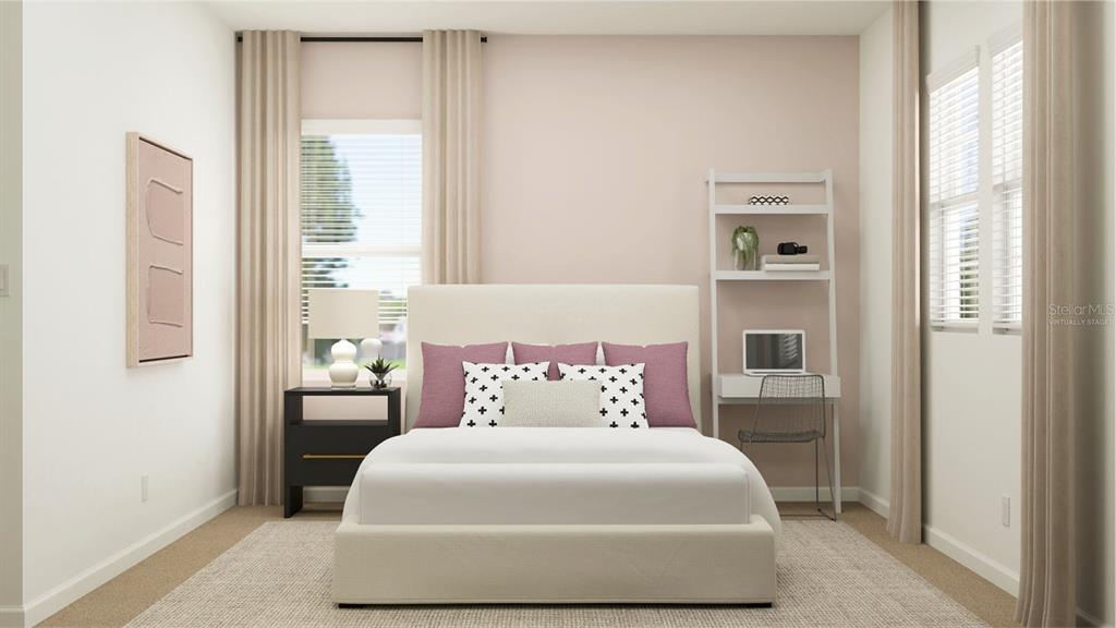 1660 Rider Rain Lane Apopka, FL 32703 - Photo 8 of 29 a bedroom with a bed and window