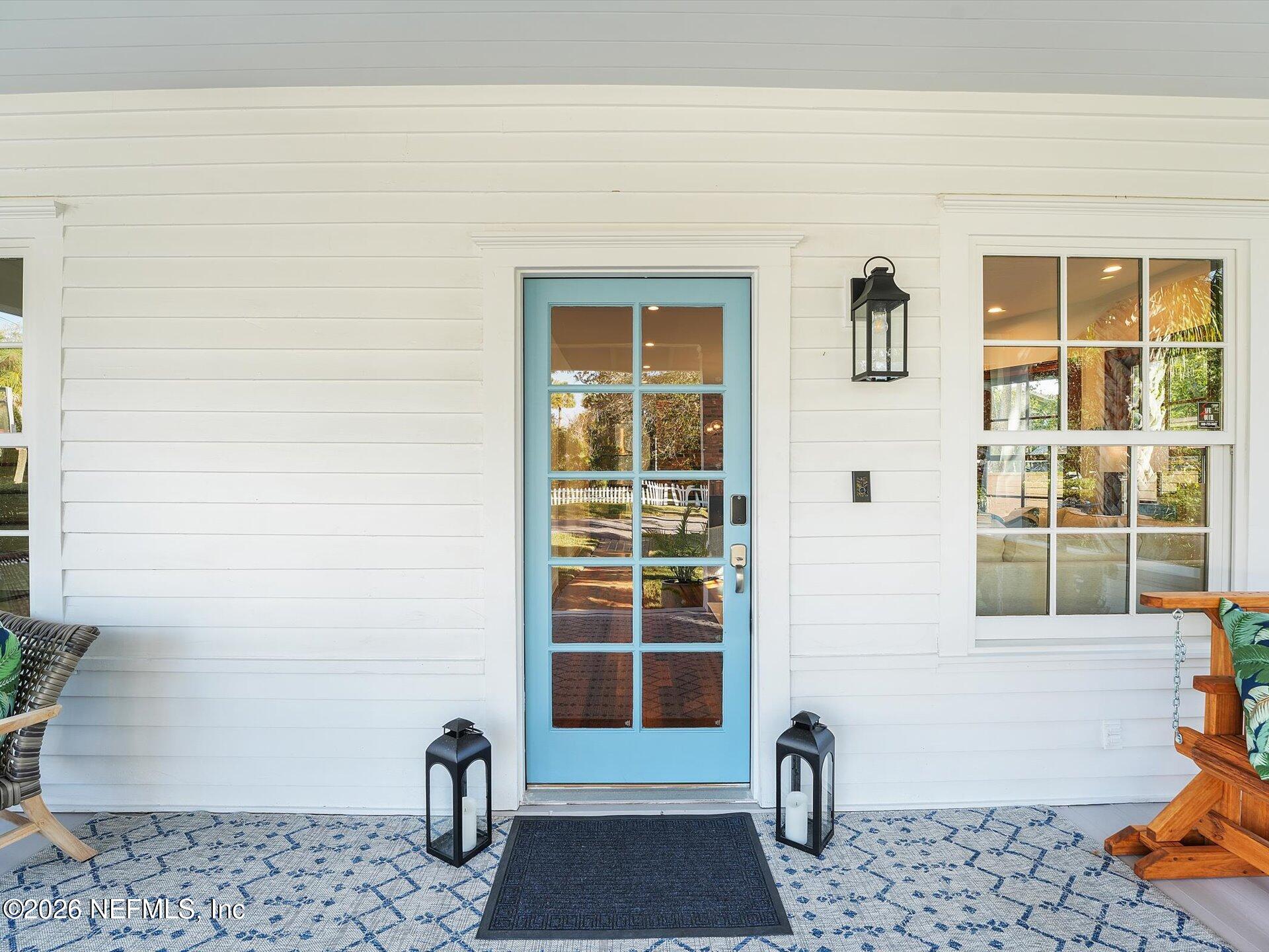 322 6th Street Atlantic Beach, FL 32233 - Photo 4 of 45 a view of front door of house