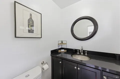 a view of an outdoor space yard ocean and mountain view