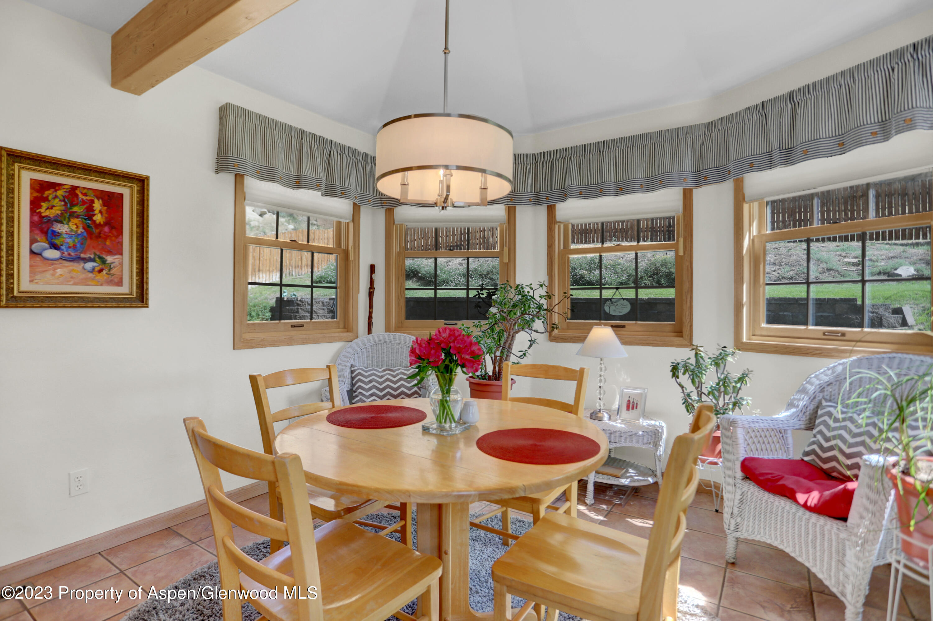 921 Alta Vista Drive Craig, CO 81625 - Photo 17 of 55 a view of a dining room with furniture window and outside view
