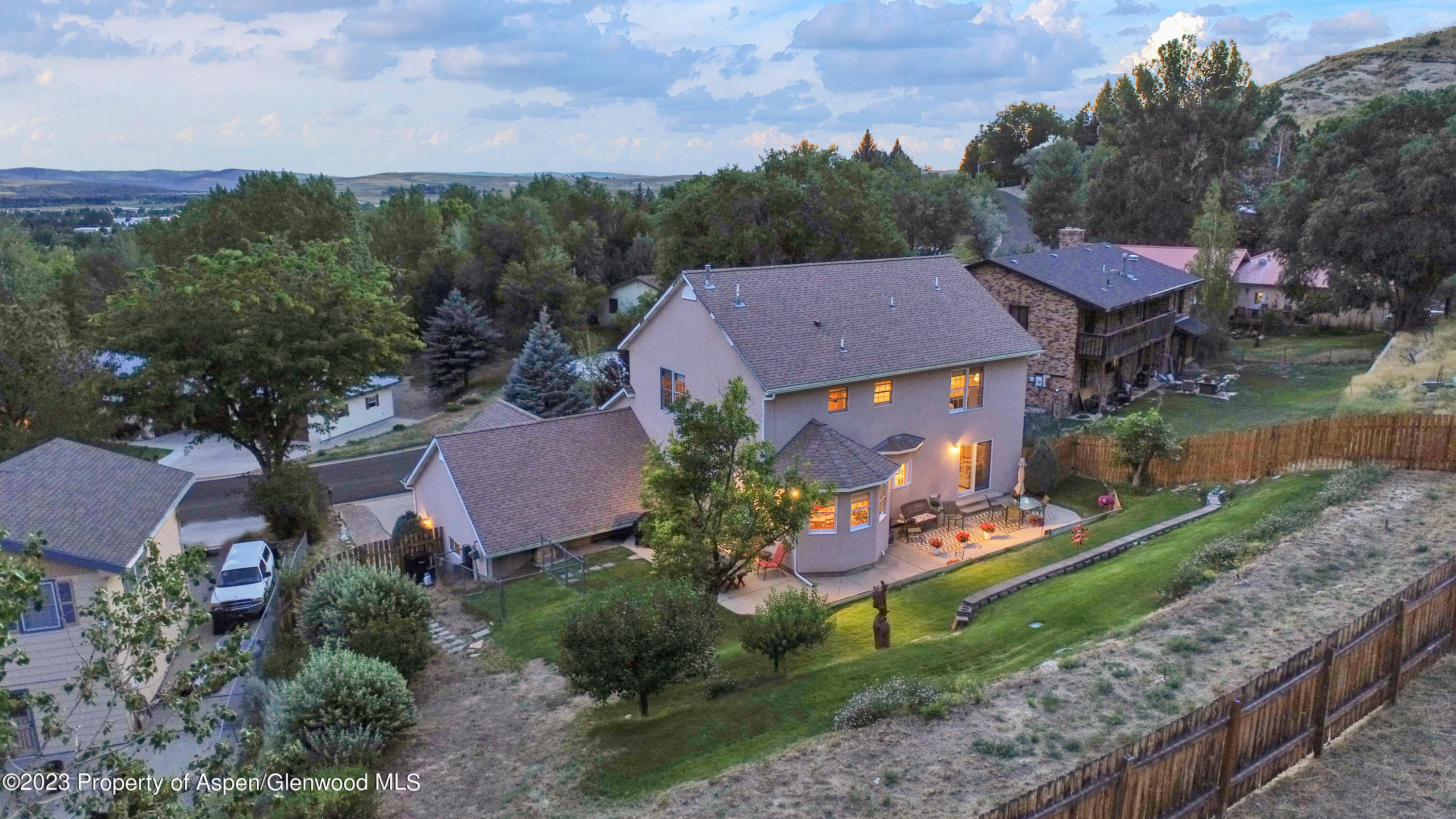 921 Alta Vista Drive Craig, CO 81625 - Photo 3 of 55 an aerial view of a house with garden space and street view