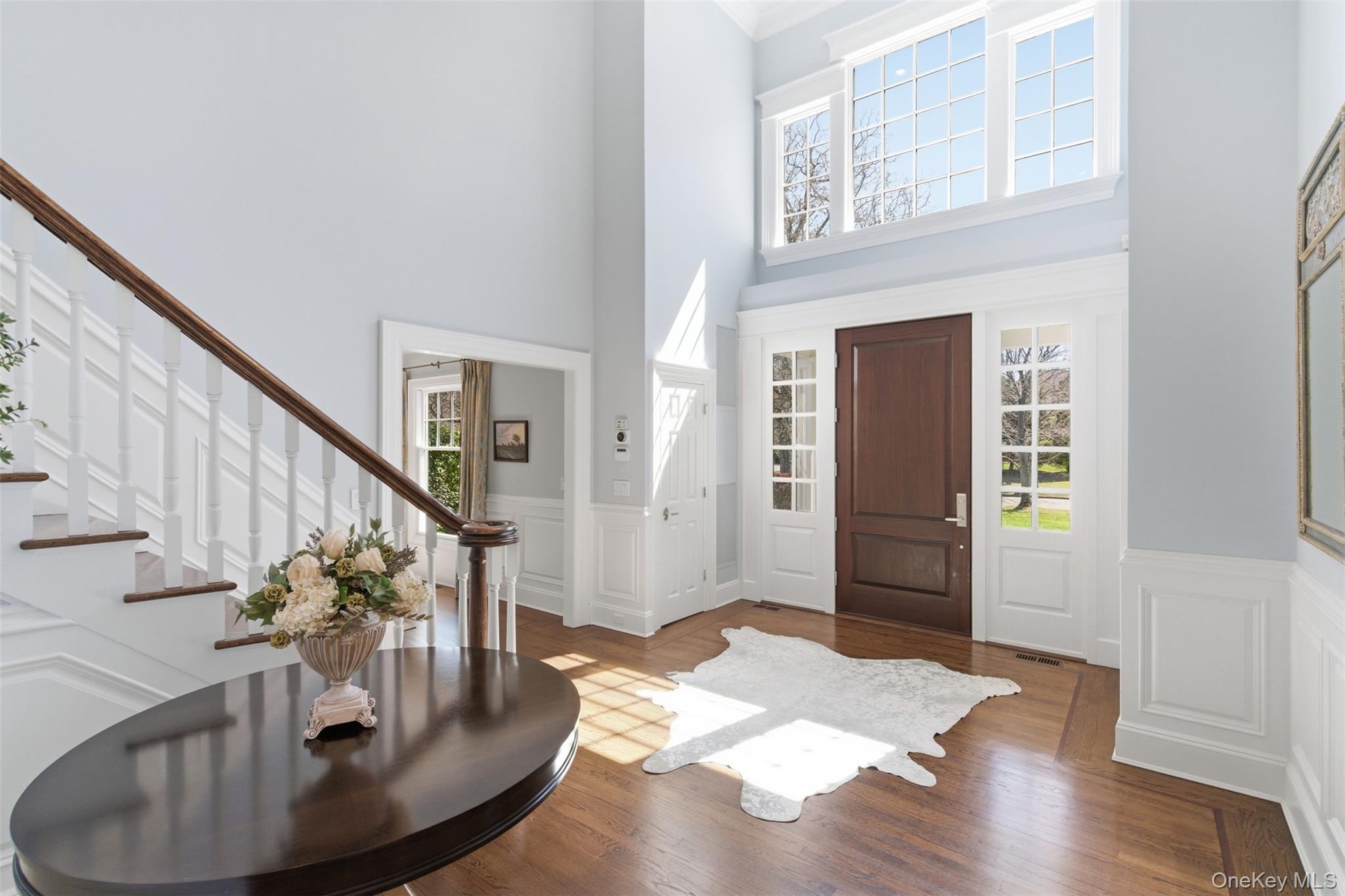 5 Toboggan Hill Path Cold Spring Harbor, NY 11724 - Photo 3 of 35 Sun Drenched Double Height Entry Foyer