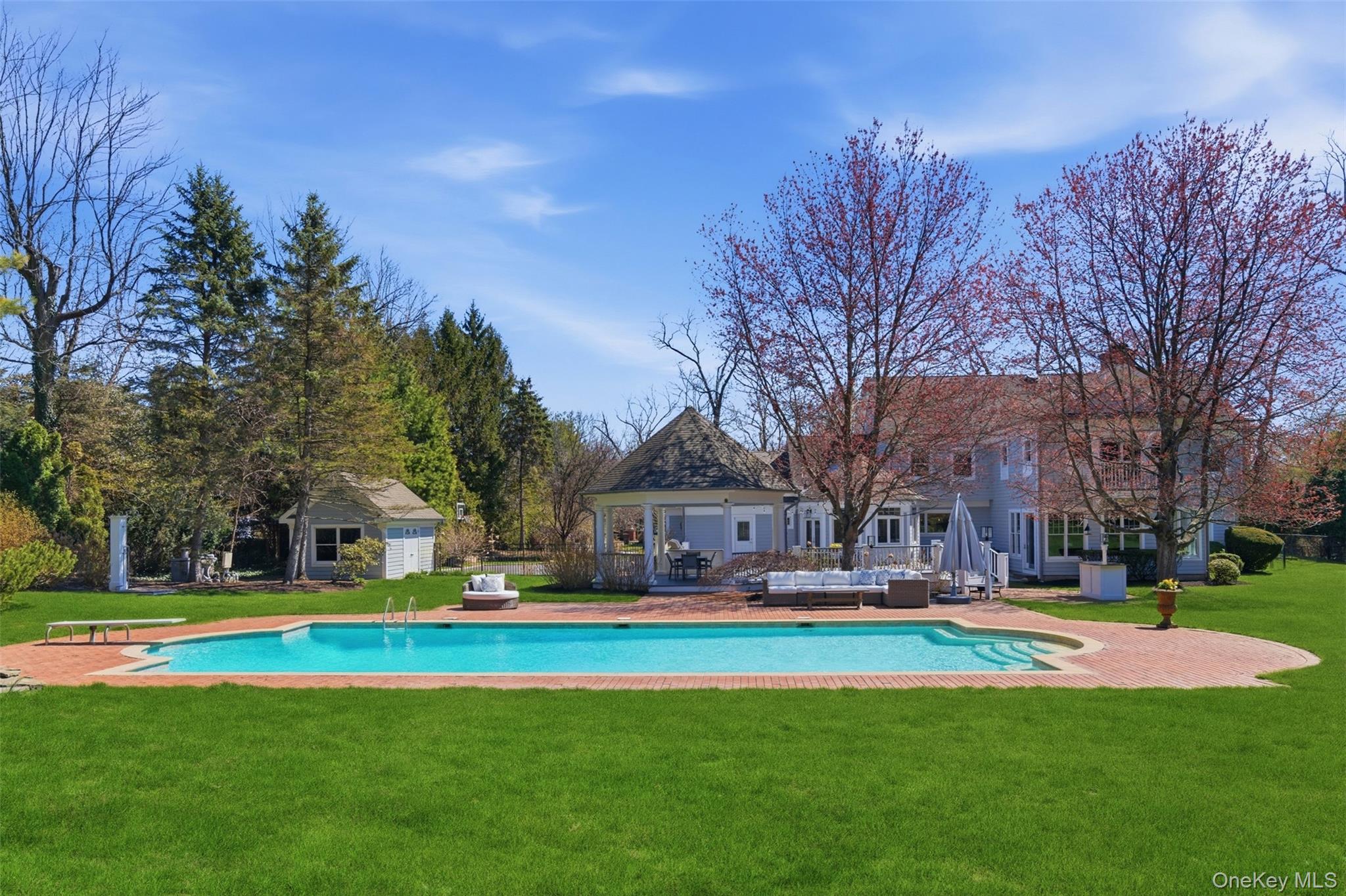5 Toboggan Hill Path Cold Spring Harbor, NY 11724 - Photo 31 of 35 Heated Gunite Pool