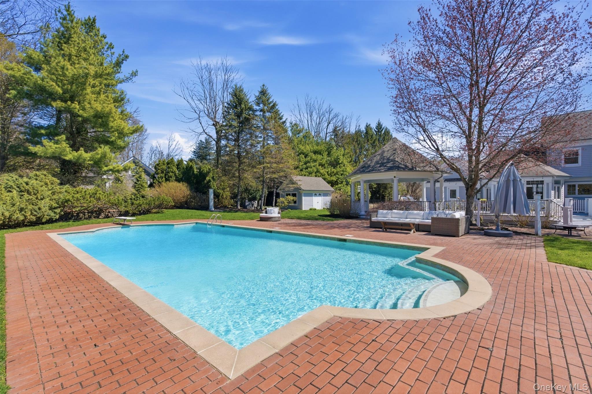 5 Toboggan Hill Path Cold Spring Harbor, NY 11724 - Photo 32 of 35 Heated Gunite Pool