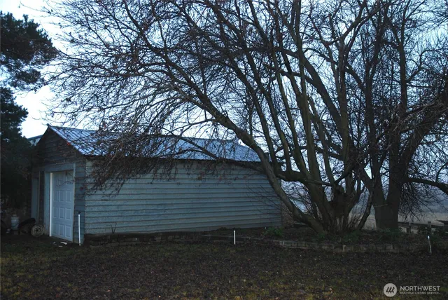 a view of a outdoor space with trees