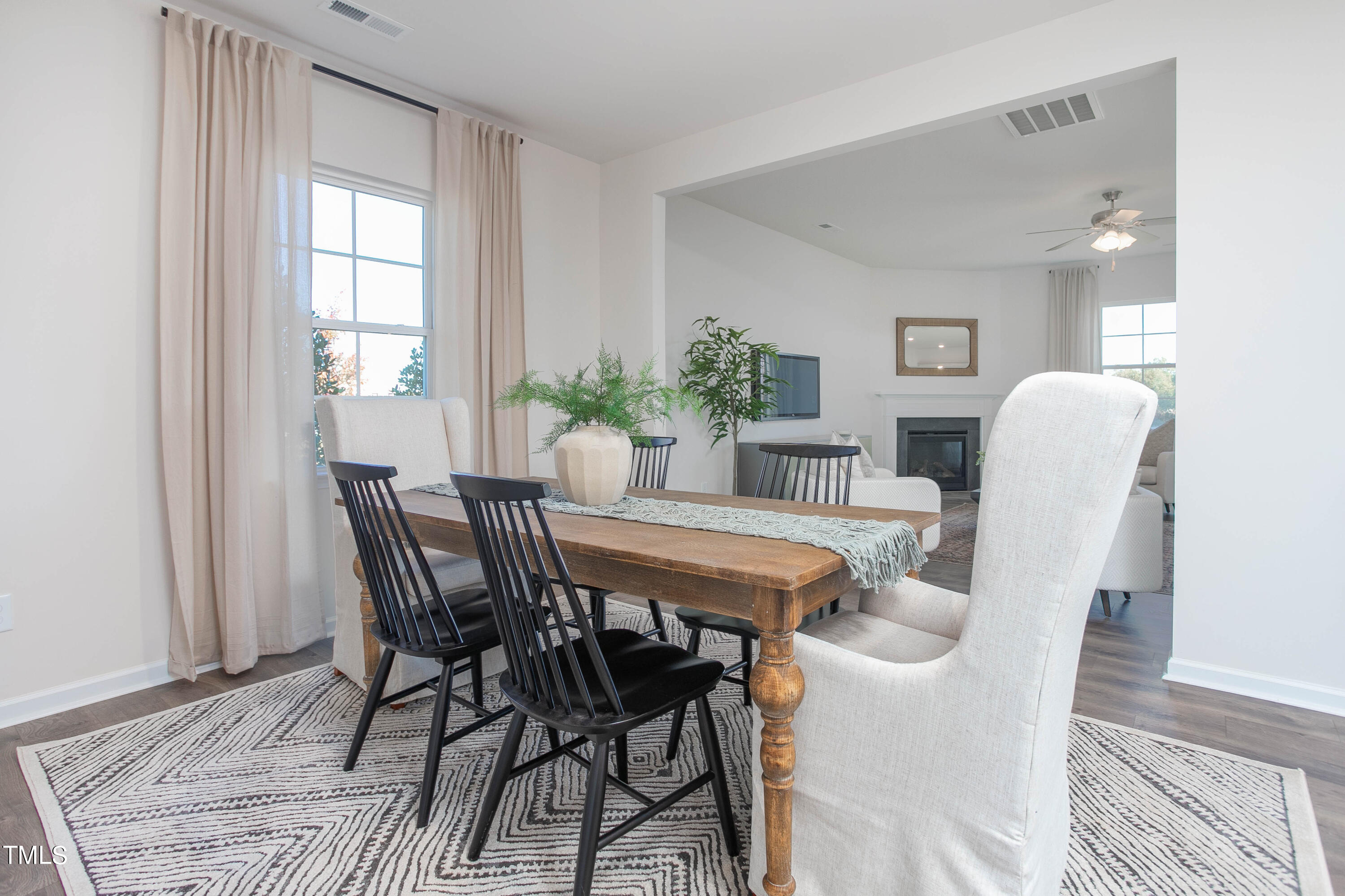 2017 Delta Road Vass, NC 28394 - Photo 8 of 38 a dining room with furniture and window