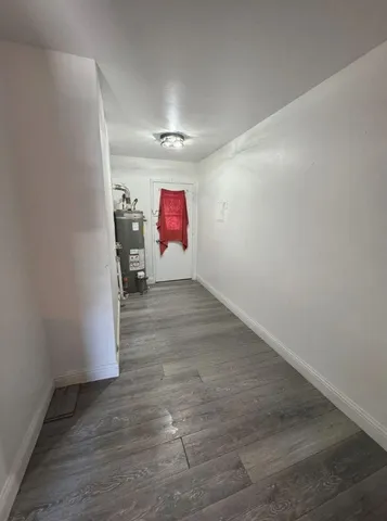 a view of front door of house