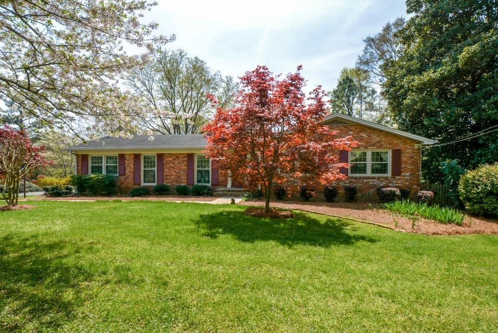 543 Pickett Road Marietta, GA 30064 - Photo 1 of 1 A hidden jewel of a home with all the charm and character of Marietta. All brick, one story on .70 acre.