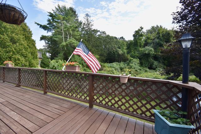 198 Great Neck Road Wareham, MA 02571 - Photo 3 of 40 a view of deck with wooden floor and outdoor seating
