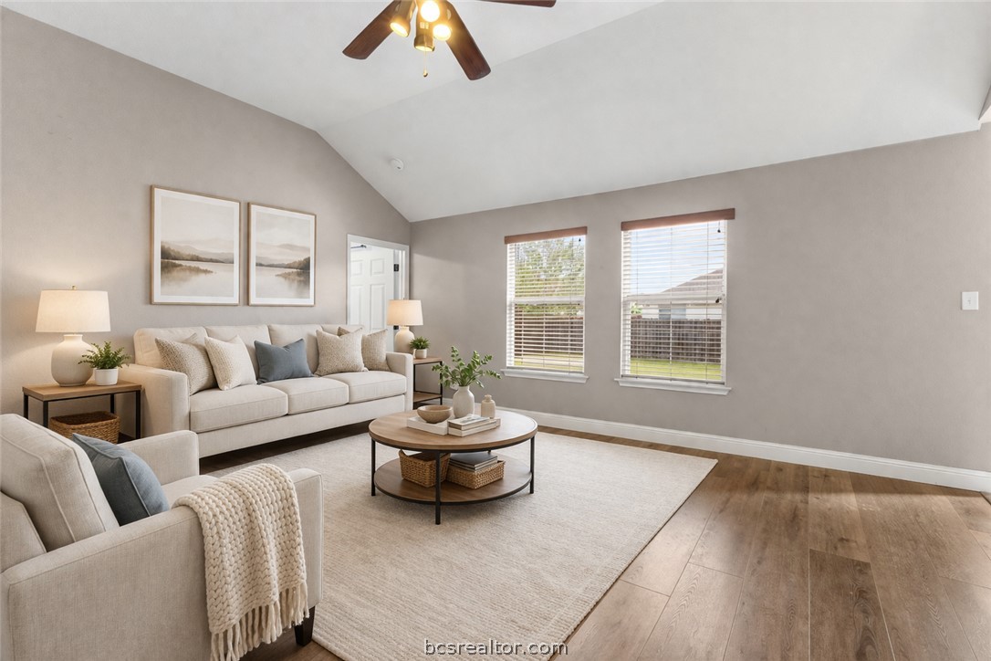 3709 Springfield Drive College Station, TX 77845 - Photo 3 of 23 a living room with furniture and a large window
