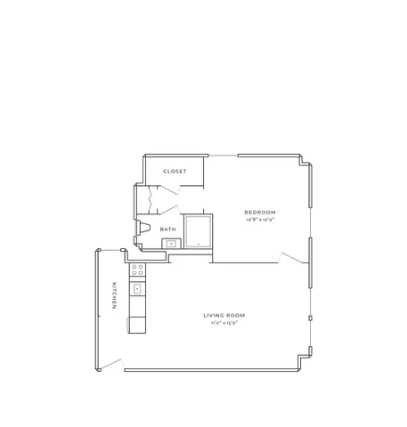 $2,045 | 1140 North LaSalle Drive, Unit 407, Chicago, IL 60610