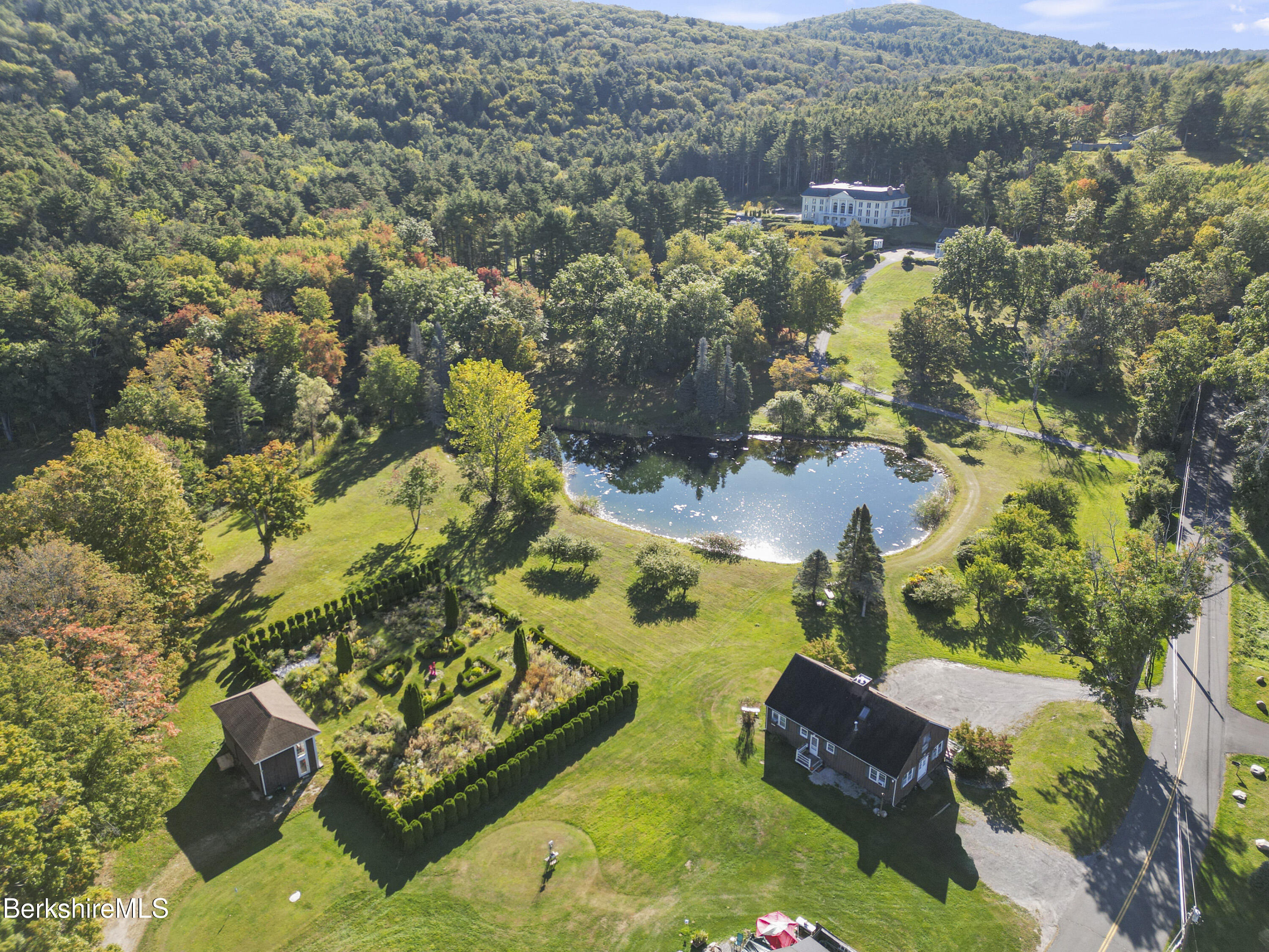 209 Blue Hill Road Great Barrington, MA 01230 - Photo 3 of 46 975 Aerial View