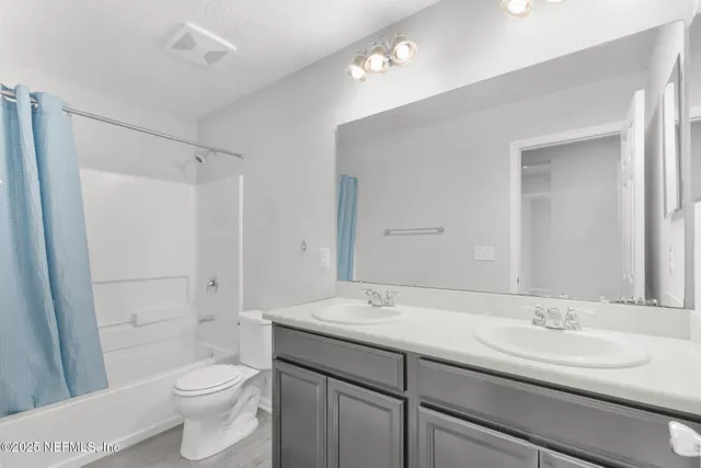 a view of a trees with a big yard