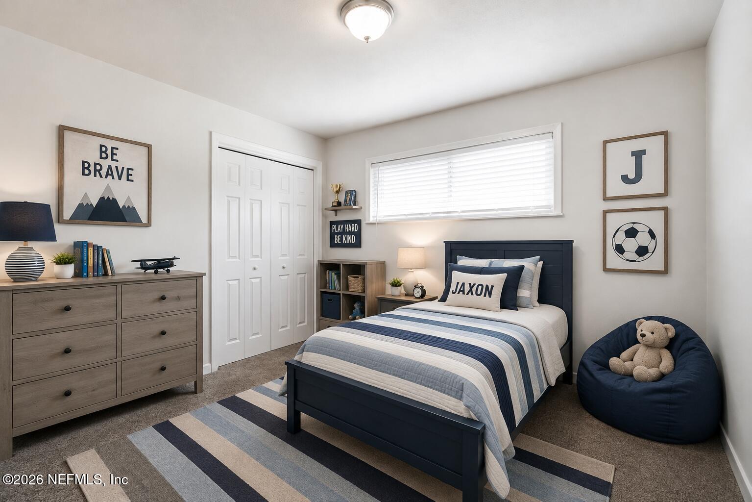 2335 Brest Road Jacksonville, FL 32216 - Photo 14 of 25 14_Bedroom 2 - Virtually Staged
